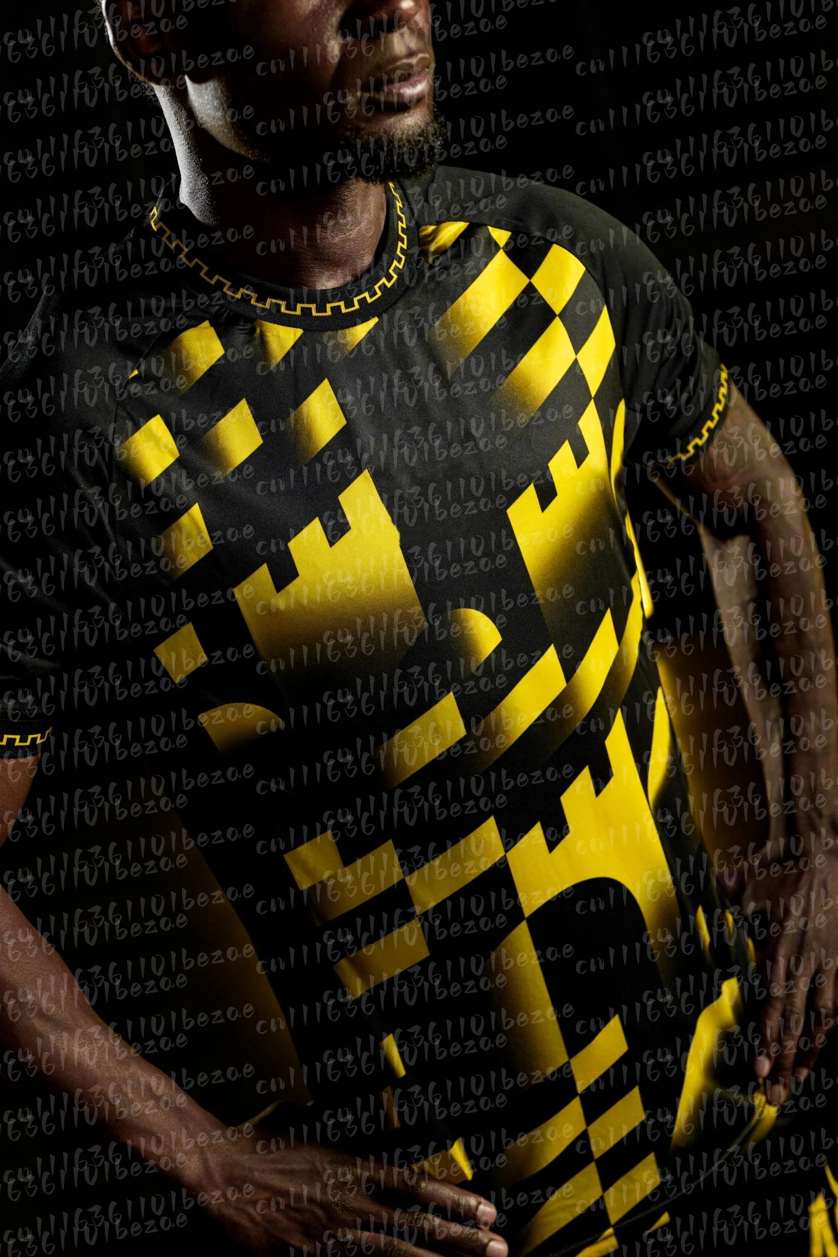 2026 Neues Beitar Jerusalem Bedrucktes Fußballtrikot T-Shirt Sommer Sport T-Shirt Atmungsaktive Schnelltrocknende Kleidung Familien-Partnerlook – Detail 8