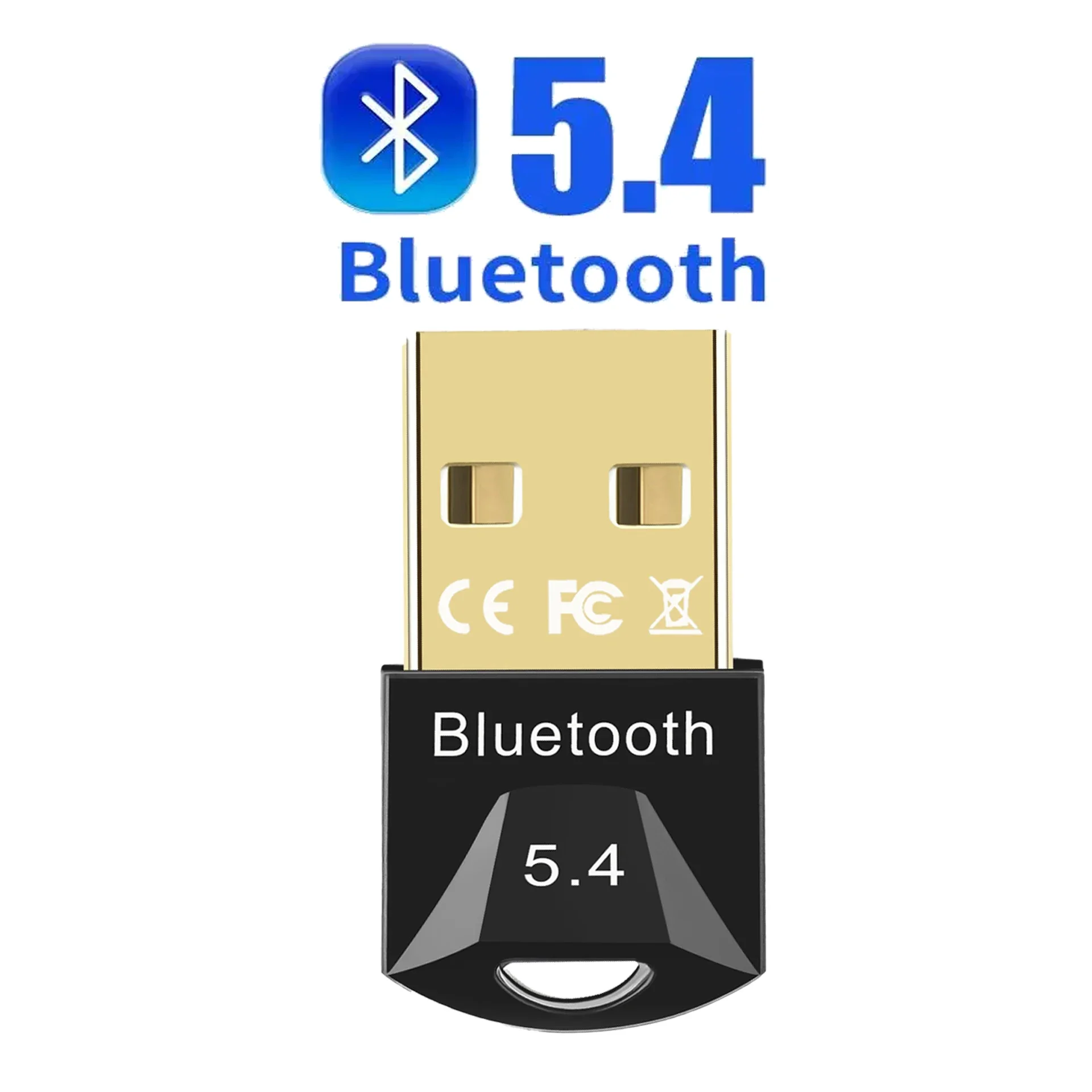 PC용 USB 블루투스 어댑터 USB 블루투스 5.4/5.3/5.1/5.0 동글 수신기 스피커 마우스 키보드 음악 오디오 송신기