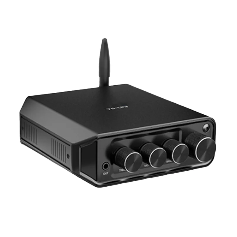 ABGI-Hifi 2.0Power Amplifier 50Wx 2 TPA3116D2 50Wx 2 Bluetooth 5.4 Tonals Treble And Bass Adjustment