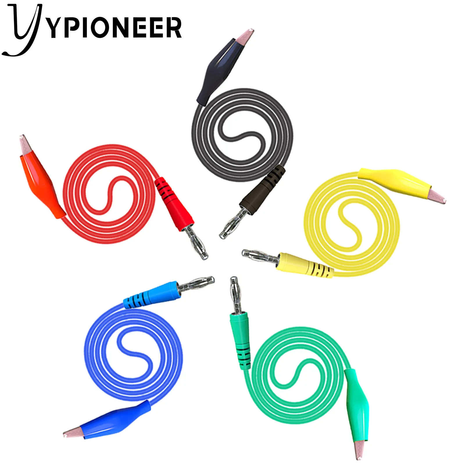 YPioneer P1920B مجموعة التحقيق الخلفي 30 قطعة الموز التوصيل إلى النحاس التمساح كليب موصلات اختبار السيارات مجموعة لتشخيص إصلاح السيارات