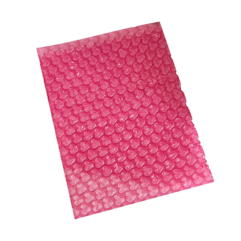 5pcs Pink And Rose Love Bubble Bag Gift Protection Bag Envelope Mail Bag Bubble Bag