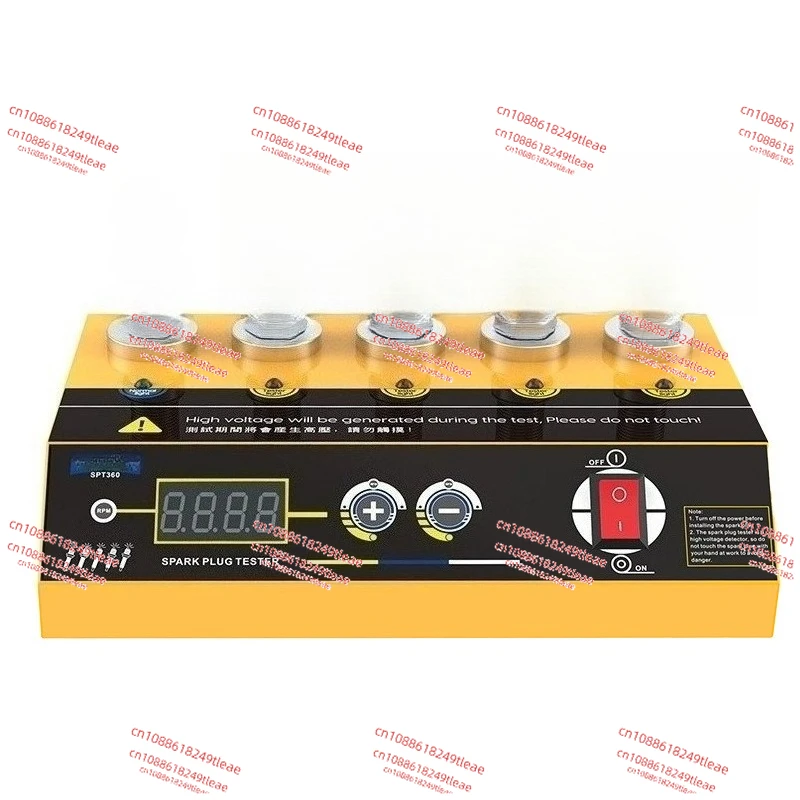 

SPT360 Автомобильный двигатель Тест высокого давления Тестер зажигания с пятью отверстиями Детектор свечей зажигания Автомобильный детектор неисправностей