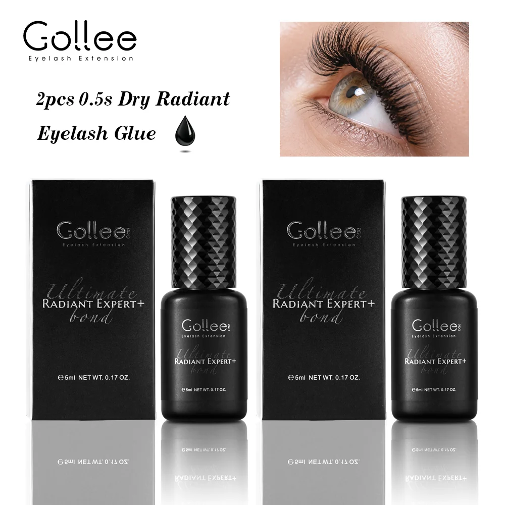 gollee-2-個-05-1-秒ドライラッシュグルーまつげエクステンション持続-6-8-週間アーティスト接着剤防水プロフェッショナルまつげメイクアップ