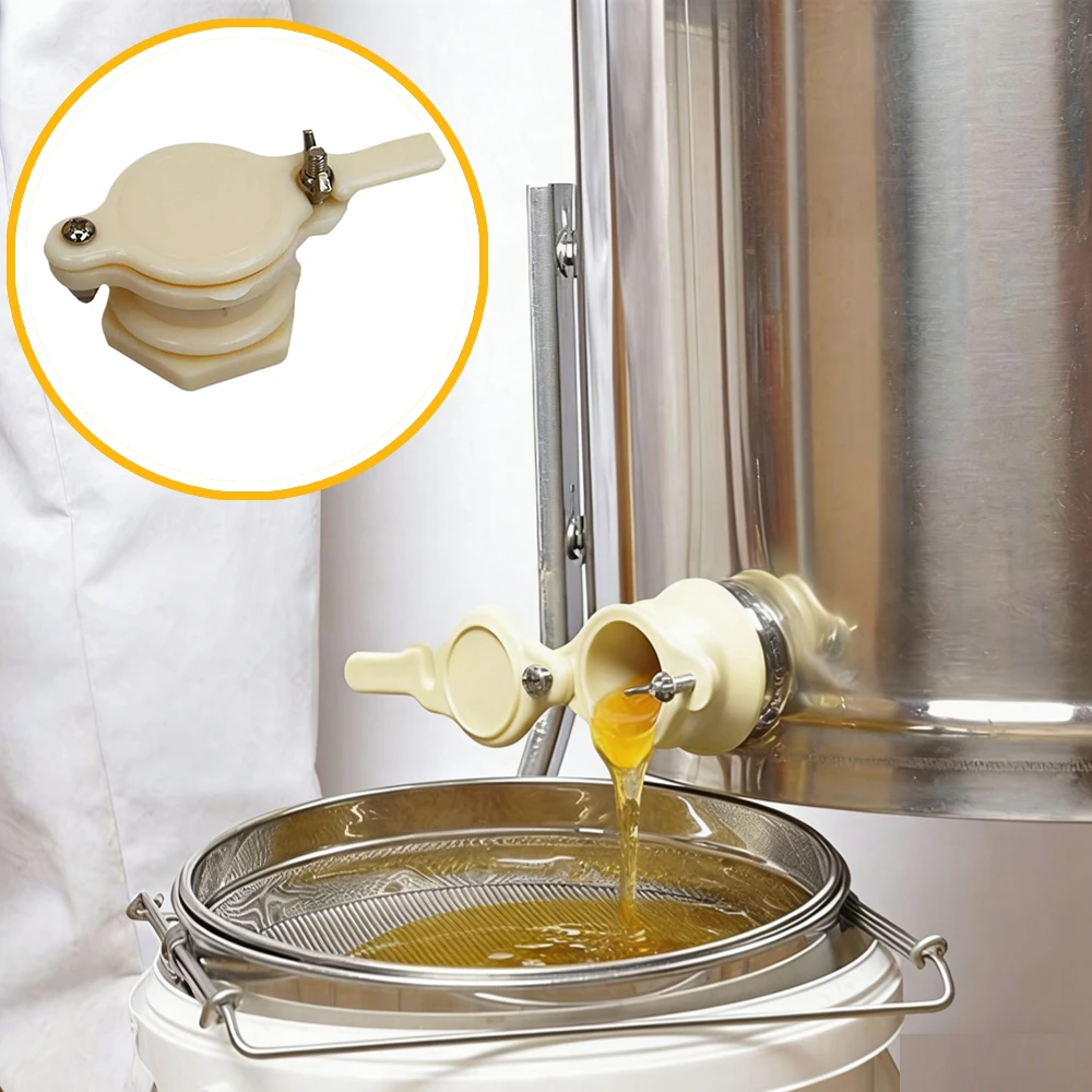 4 Colors Bee Honey Tap Gate Valve Non-toxic Durable Honey Separation Tap for Extractor Machine Hive Beekeeping Equipment