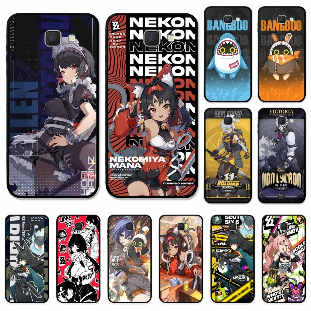 Z-Zenless Z-Zone Z-Zero ZZZ Nicole Billy Phone Case For Samsung J 7 Plus 7core J7 Neo J6 Plus Prime J6 J4 J5 Mobile Cover