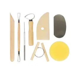 Clay Sculpting Tools Set Stainless Steel Shaping Pottery Modeling Sculpture Blade Tool Kit Carving Ceramic Hole Punch