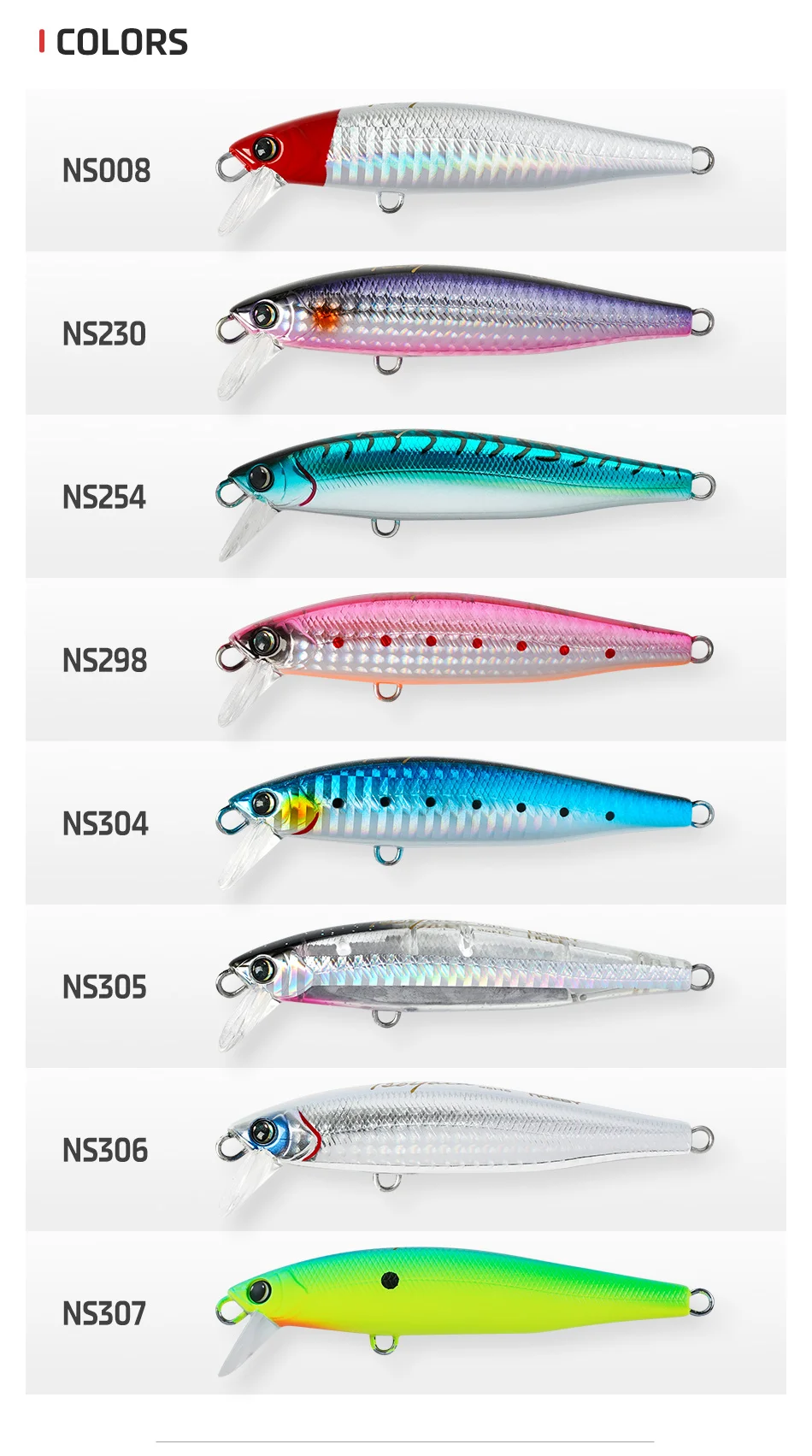 NOEBY 95mm 40g Schwerer Sinkender Minnow-Angelköder, Weitwurf-Kunstköder für Thunfisch und Gelbschwanz, Meeresfischköder – Detail 9