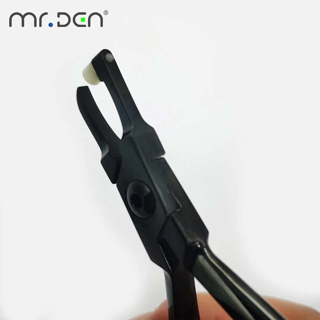 

MR DEN Black Orthodontic Band Remover Pliers Ultra Hard Belt Ring Buccal Tube Removal Forceps Clamp