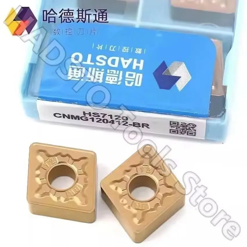 

CNMG120408-BR HS7120/CNMG120412-BR HS7120 CNMG432 CNMG433 HADSTO CNC carbide inserts Turning inserts For Stainless steel