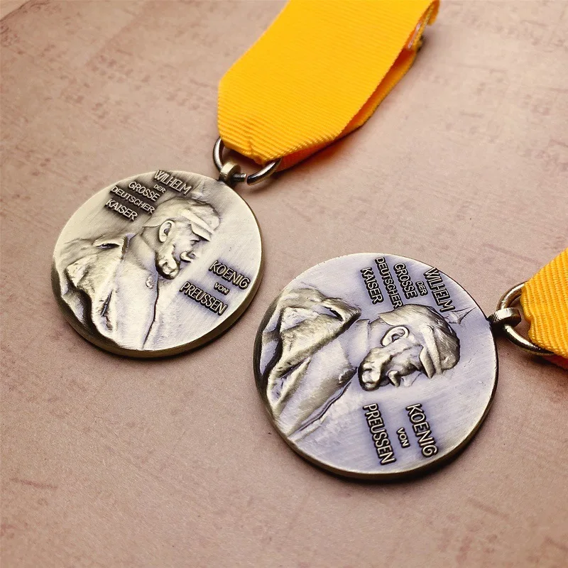 Spot foreign trade medal, German centenary medal, commemorative medal, AliExpress metal badge pendant