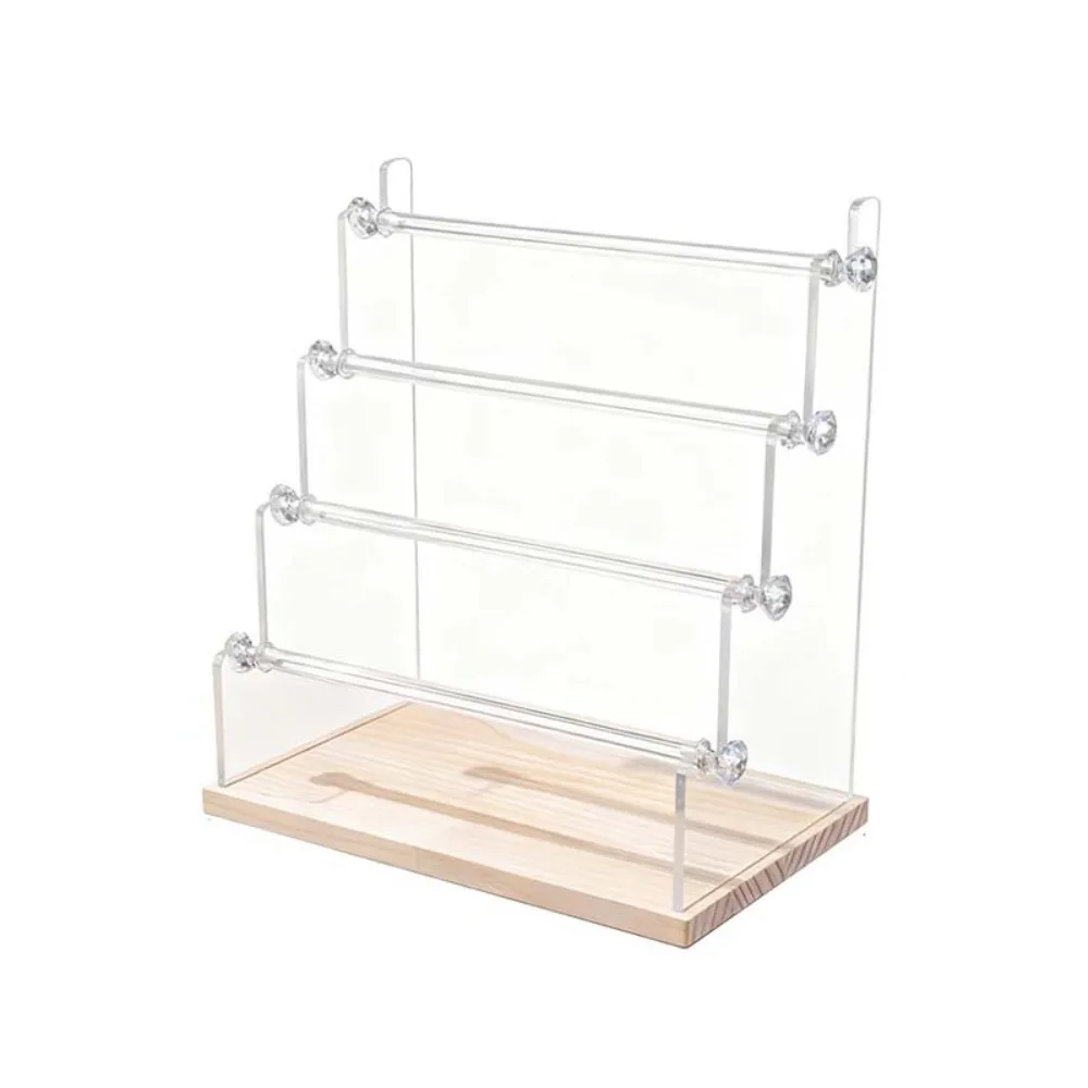 

2/3/4/5 Tier Detachable Jewelry Holder Multi-functional Space Saving Acrylic Jewelry Display Stand Durable Jewelry Organizer