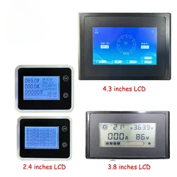 ANT BMS 2.4 3.8 4.3 inch LCD Display Screen 16S 20S 24S 22S Li-ion Lipo lifepo4 Battery Protection Board Voltage Capacity Meter