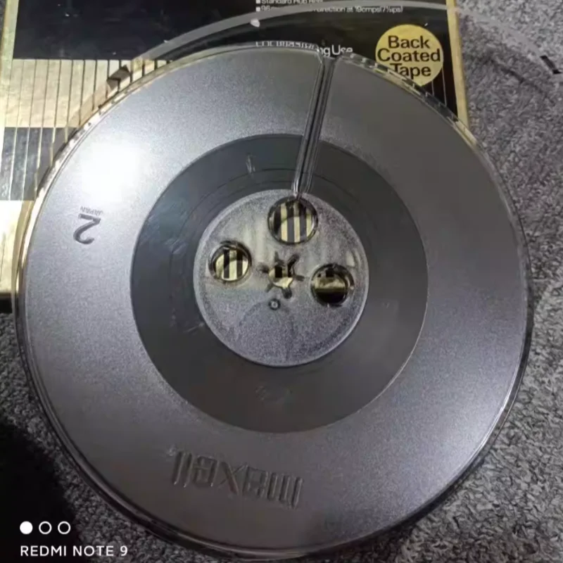 맥셀 UDXL35-90B 7인치 릴 투 릴 테이프 550m 오픈 릴 녹음 테이프 35-90 빈티지 오디오 테이프 (R2R 레코더용)