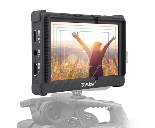 Desview 5.5'' Full HD on-camera monitor P5II 4K HDMI input and output 800nits brightness for video shooting and recording