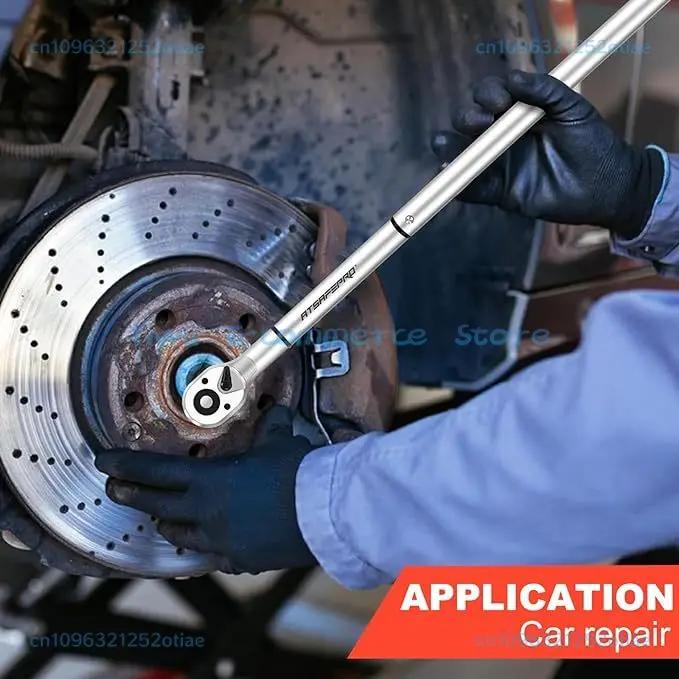 3/4 بوصة، 600/800/1000 نيوتن متر مفتاح عزم الدوران تغيير إطارات السيارة دقة 3% مع 48 سنًا، مفتاح عزم الدوران للسيارة والشاحنة