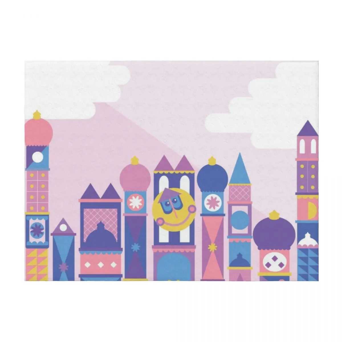 

It's a small world after all Throw Blanket Kid'S sofa bed Hair Furrys Blankets