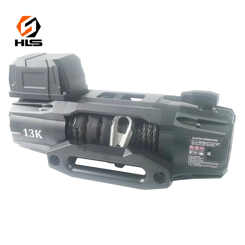 Wciągarka terenowa do ciężkich pojazdów SUV, samochodów ciężarowych, ręczna, 12000 lbs, wciągarka hydrauliczna z tłokiem, wciągarka hydrauliczna z przekładnią.