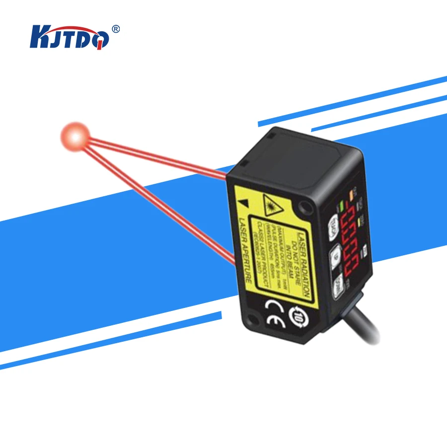 High Precision Laser Displacement Sensor Electronics Replaces HG-C Panasonic Distance Changeover Switch 485 Analog Distance