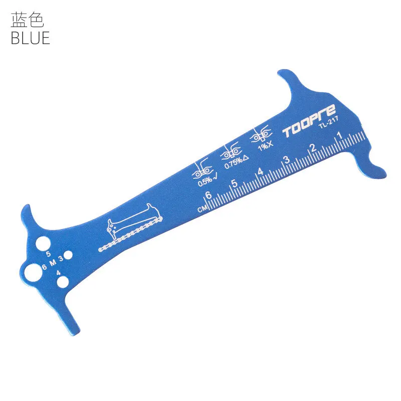 3-in-1 fietsketting Checker fietsketting slijtage indicator tool fietsketting haak fietsbout meetinstrument