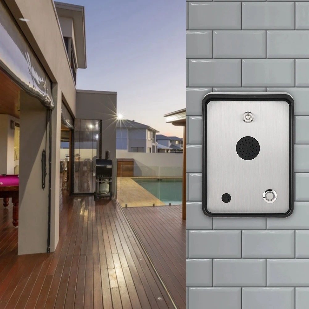 Audio Intercom GSM Audio Intercom for Single House Door and Gate Opener Access Controller Access Controller