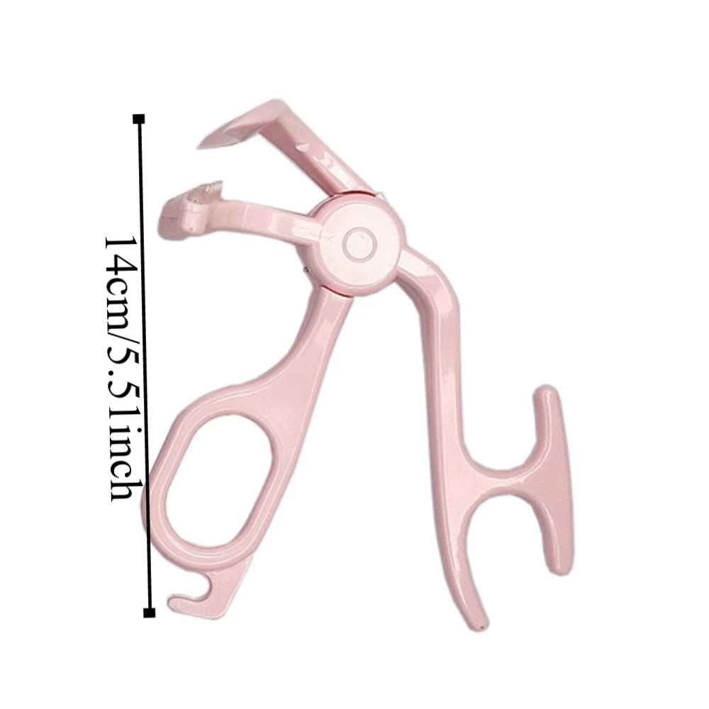 Recourbe-cils Portable facile à utiliser, outil de maquillage, recourbe-cils ABS, dispositif de recourbe-cils en caoutchouc pour femmes