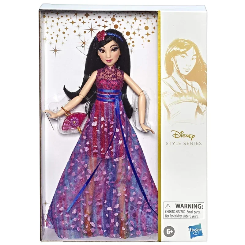 Muñeca Mulan de estilo princesa con monedero y zapatos, figura de acción, juguete de modelo coleccionable, estilo contemporáneo