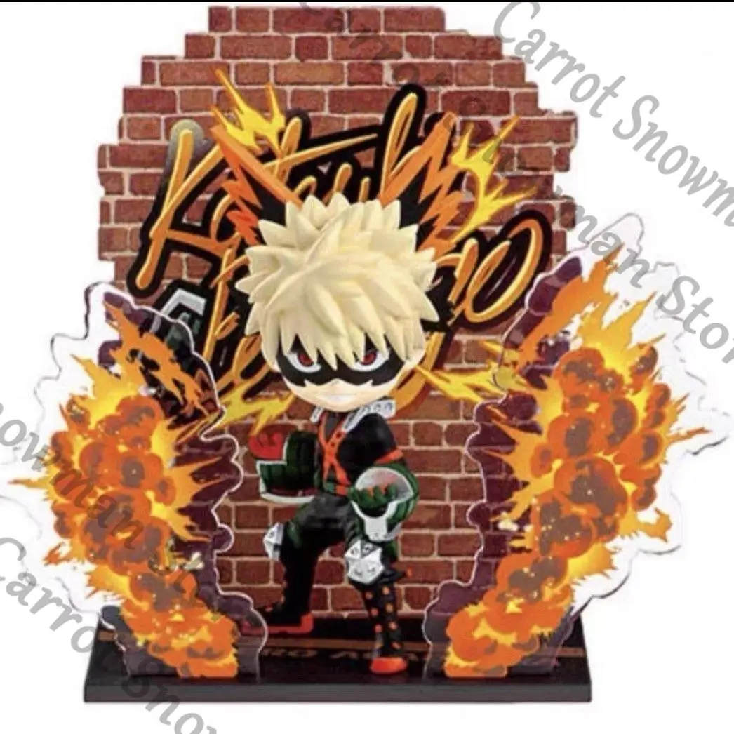 Genuino My Hero Academia Midoriya Izuku Bakugou Katsuki OCHACO URARAKA delicadeza Kits de garaje adorno de escritorio recoger regalo