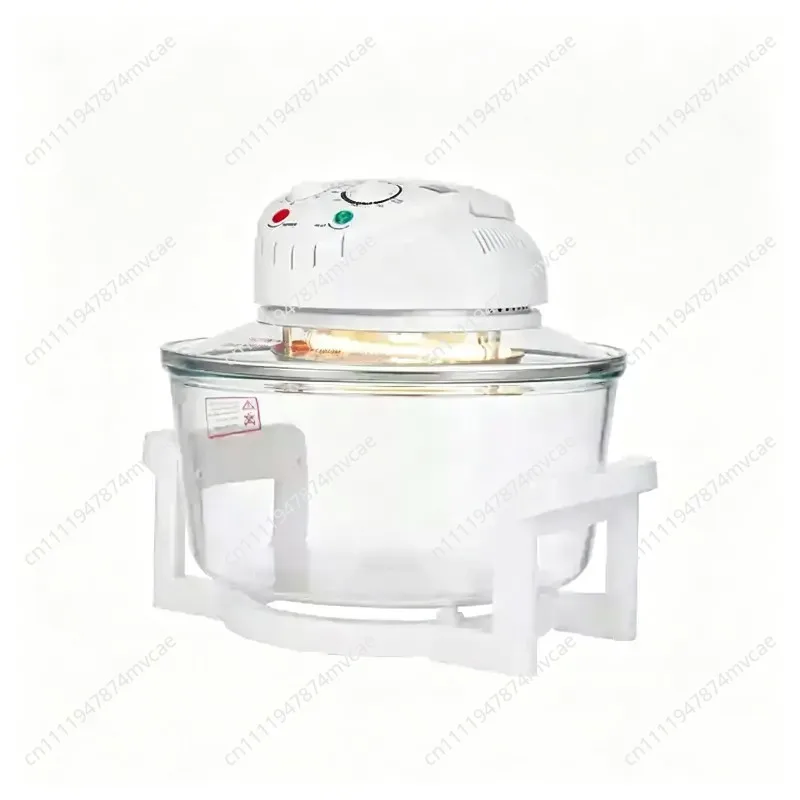 Glass Visual Air Fryer 17L Large Capacity Light Wave Furnace 220V/110V Household Oven