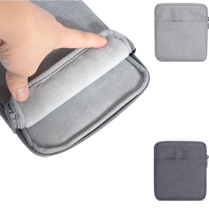 Sleeve Bag Case for Onyx Boox Leaf 2/3 7'' Kindle Oasis 10th 9th Kobo Libra 2 H2O Colour 7 Inch Ebook Universal Pouch Bag Cover
