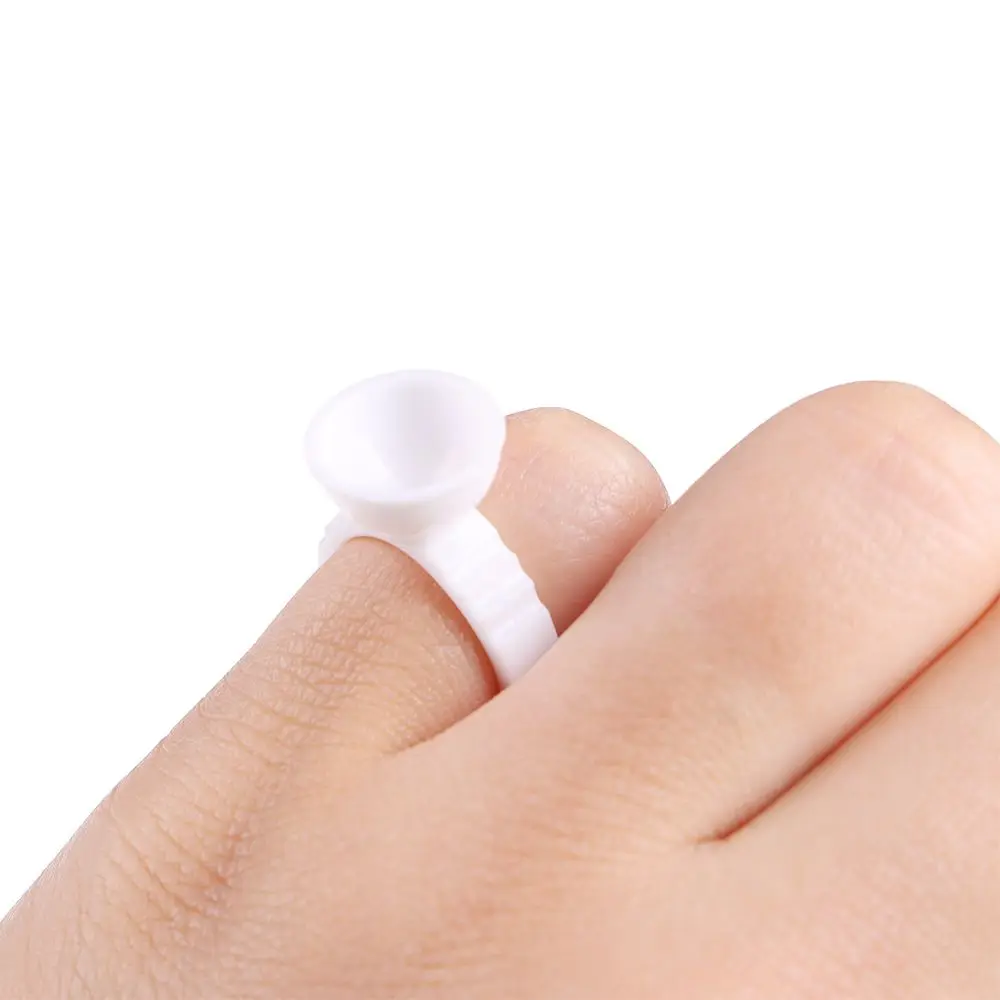 パレットメイクアップキットツールまつげメイクアップまつげ接着剤パレット移植まつげツールまつげエクステンション接着剤パレット接着剤リング