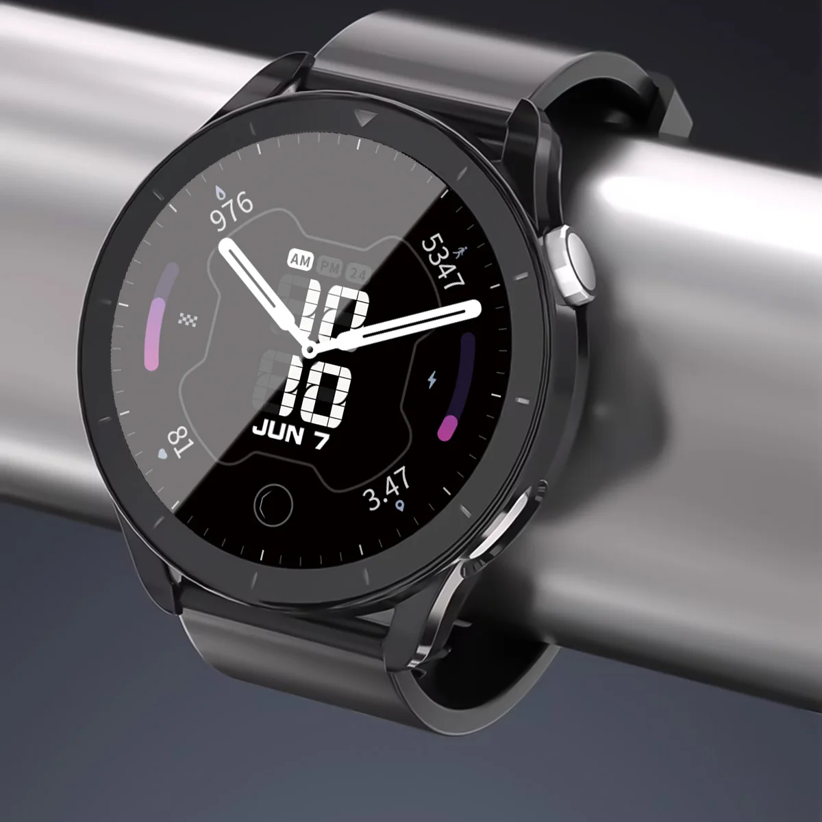 Case+Tempered Glass for Xiaomi Watch S5 with Time Scale Cover Anti-scratch Bumper for Xiaomi Band S5 Full Cover Shell Protector
