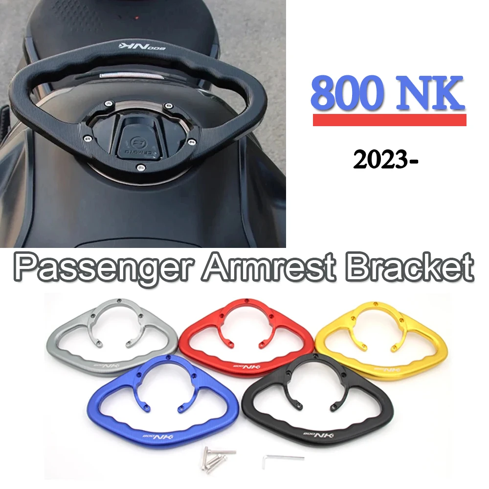 

For CFMOTO 800NK Conversion Fuel Tank Armres 800 NK Passenger Armrest Bracket Accessories Passenger Comfort Handle Holders 2023-