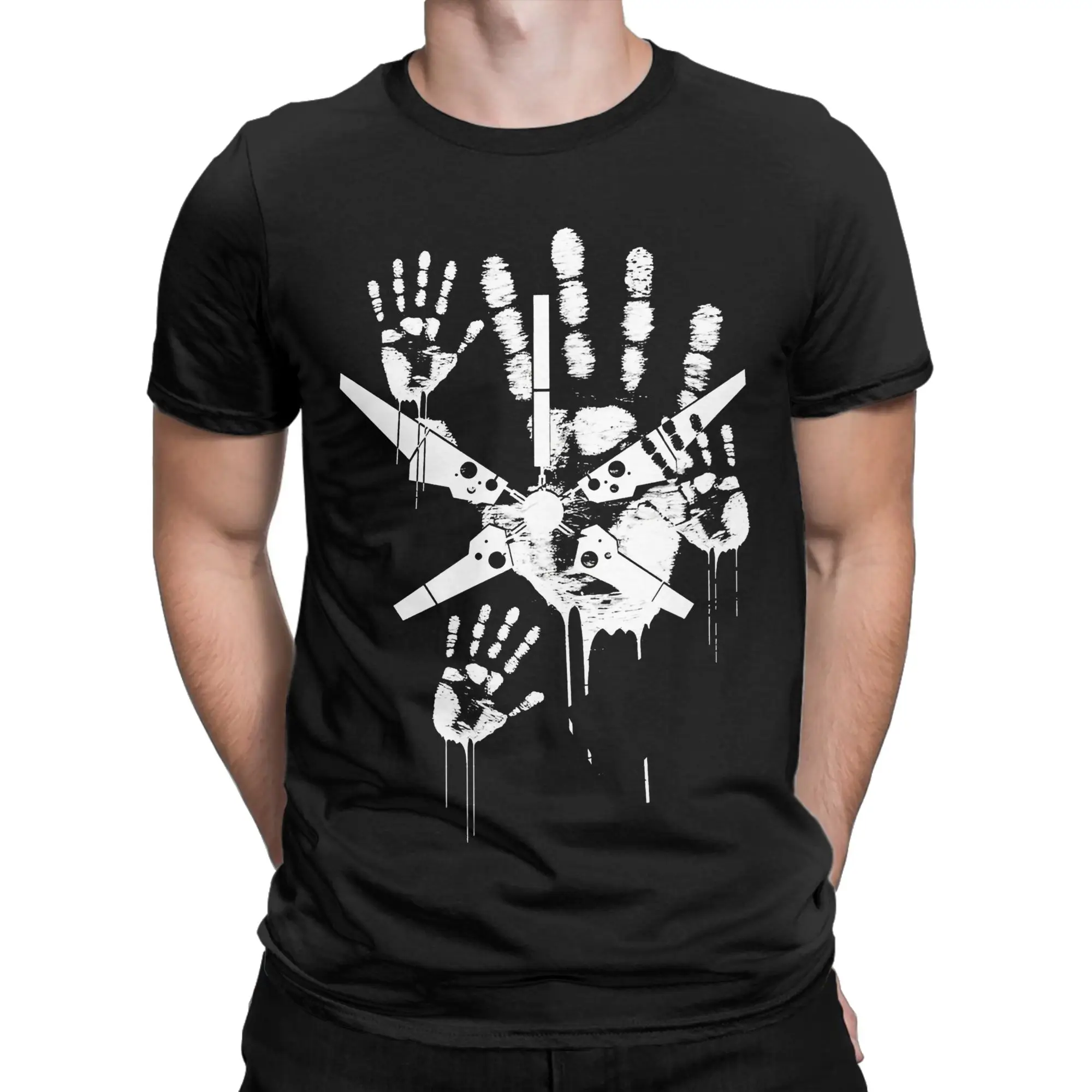 Odradek Death Stranding Gmae Metal Gear Solid  T-Shirt For Male Summer  T Shirts Fashion Tee Shirt Plus Size Wholesale Tops