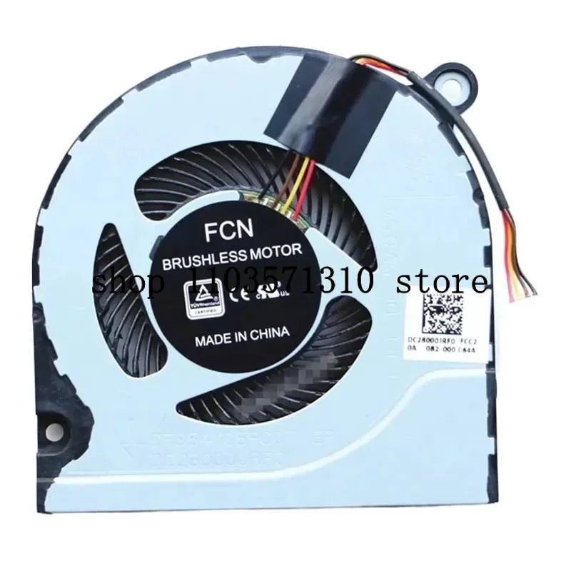 

yeM Новый оригинальный для FCN FJCL DC28000JRF0 для Acer Nitro AN515-52 AN515-53-52FA N17C1 ВЕНТИЛЯТОР ОХЛАЖДАЮЩИЙ ЦП JM
