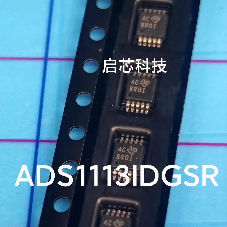 ADS1113IDGSR ADS1113 Brand-New 16-Bit Analog-to-Digital Converter in VSSOP-10 Package