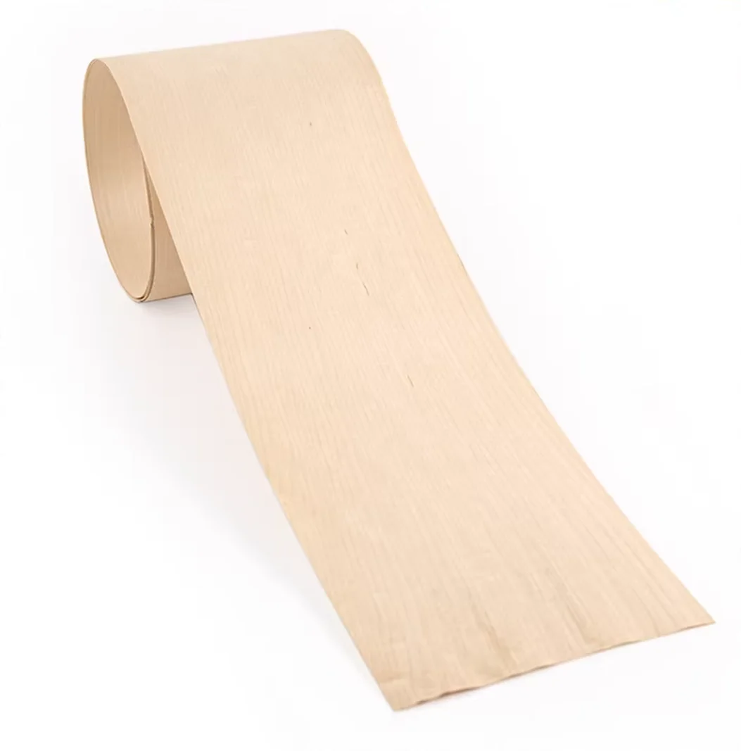 Thickness:0.5mm Natural Maple Straight Grain  Wood Veneer Sheets