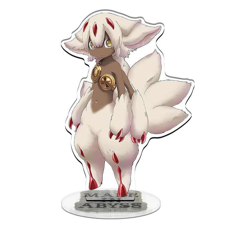 Game Anime Made In Abyss Acrylic Stand Doll Anime Faputa Riko Nanachi Figure Model Plate Toy for Christmas Gifts 15cm