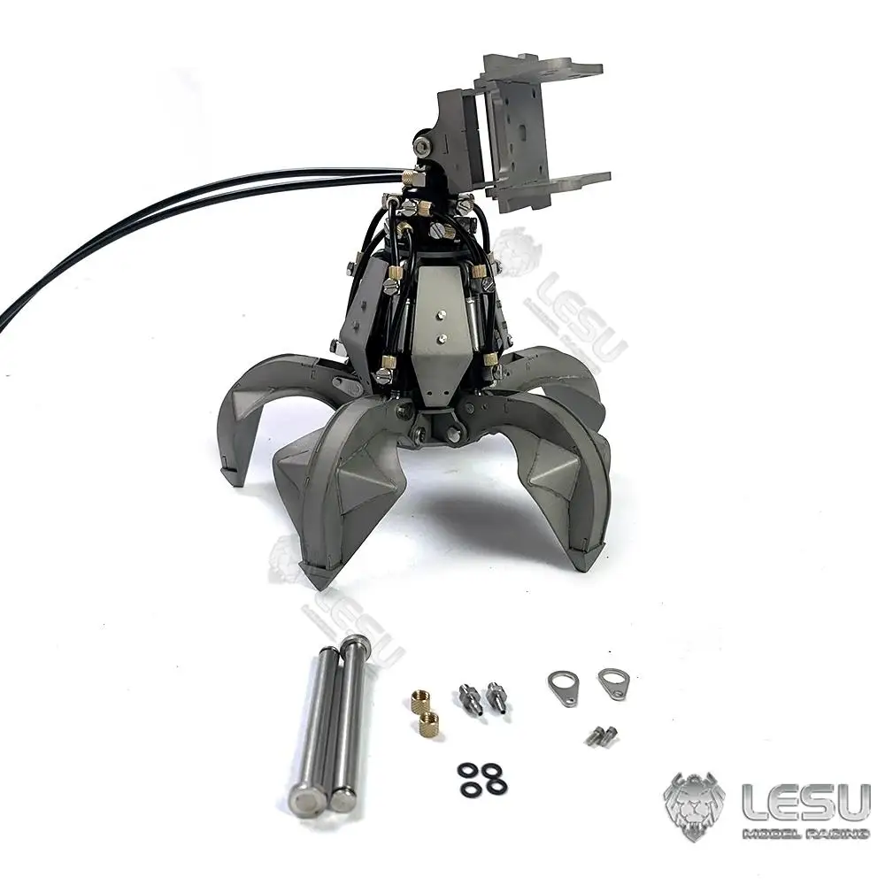 

LESU 1/14 excavator all-metal equipment attachment grab AT-C0039