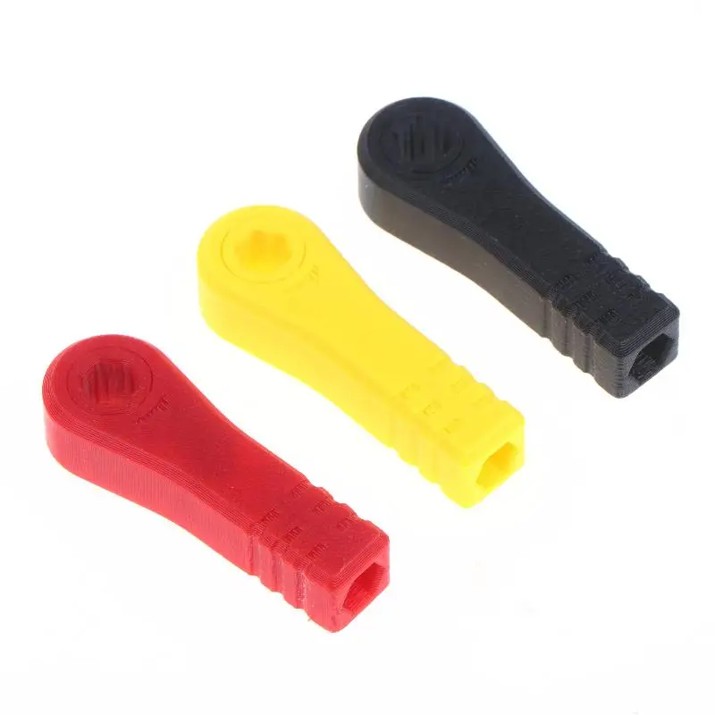 3Pcs Mini Ratchet Screwdriver Portable Hex Drive Handle Effortless Operation Tool for Camping Repair Use