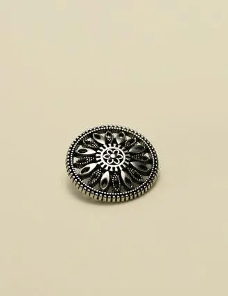 10pcs/Lot Size:18mm-25mm Hollow Out Flower Shape Metal Buttons Fashion Button Women\'s Suit Coat Handicraft Accessories(SS-3156)