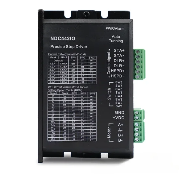 

NDC442IO Speed Regulating Two Phase Hybrid Stepper Driver