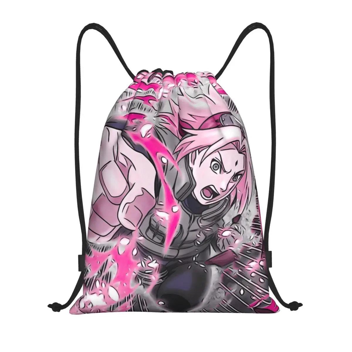 

S-Sakuraes H-Harunoes Japan Hot Drawstring Bag Men Women Portable Sports Gym Sackpack Animes Shopping Storage Backpacks