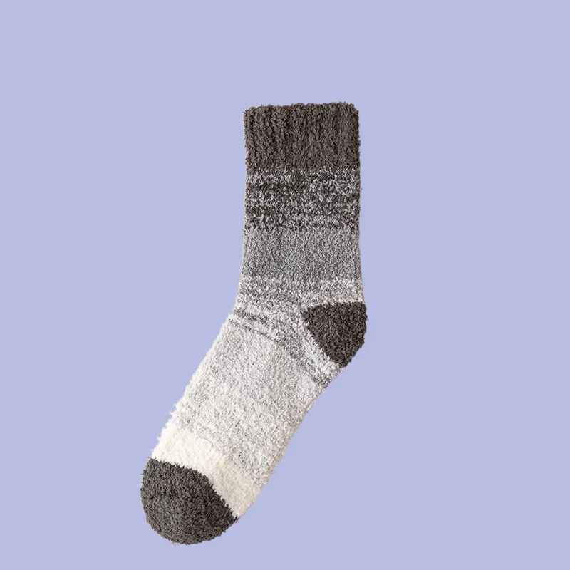 Chaussettes mi-tube décontractées pour femmes et hommes, chaussettes de sommeil à la maison, sans perte de lieux, sourire, haute qualité, mode, 3/6 paires