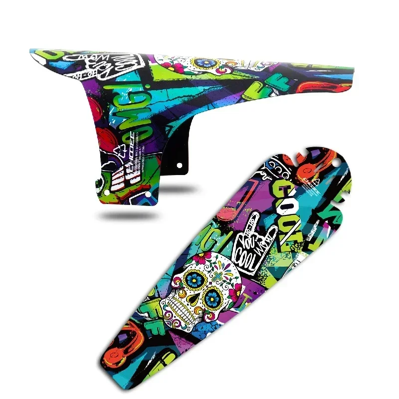 Mudguard Bicycle Fenders Front+Rear Universal Mud Guard Mtb Road Bike Wings Marine Materials Cycling Accessories Bike Equipment