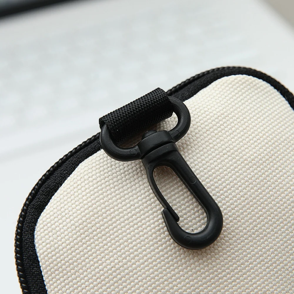 Monedero de dibujos animados, Mini monedero, bonito soporte para auriculares, organizador protector de Cable de datos para mochila, regalo de bolsillo para