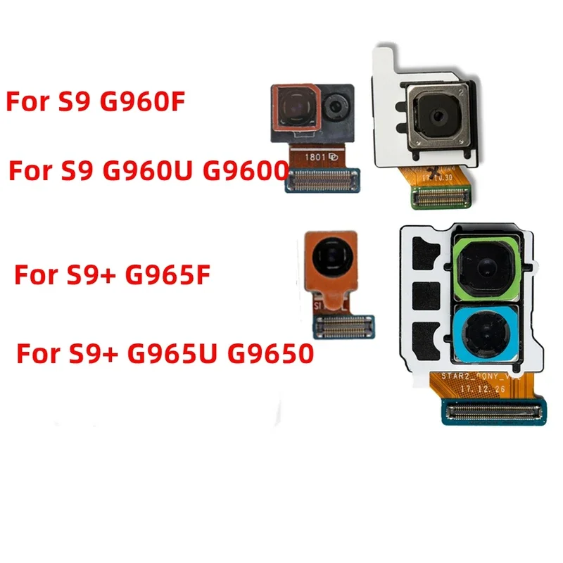 

For Samsung Galaxy S9 Plus G960 G965 Rear Selfie Frontal Facing Camera Module Replacement Spare Parts