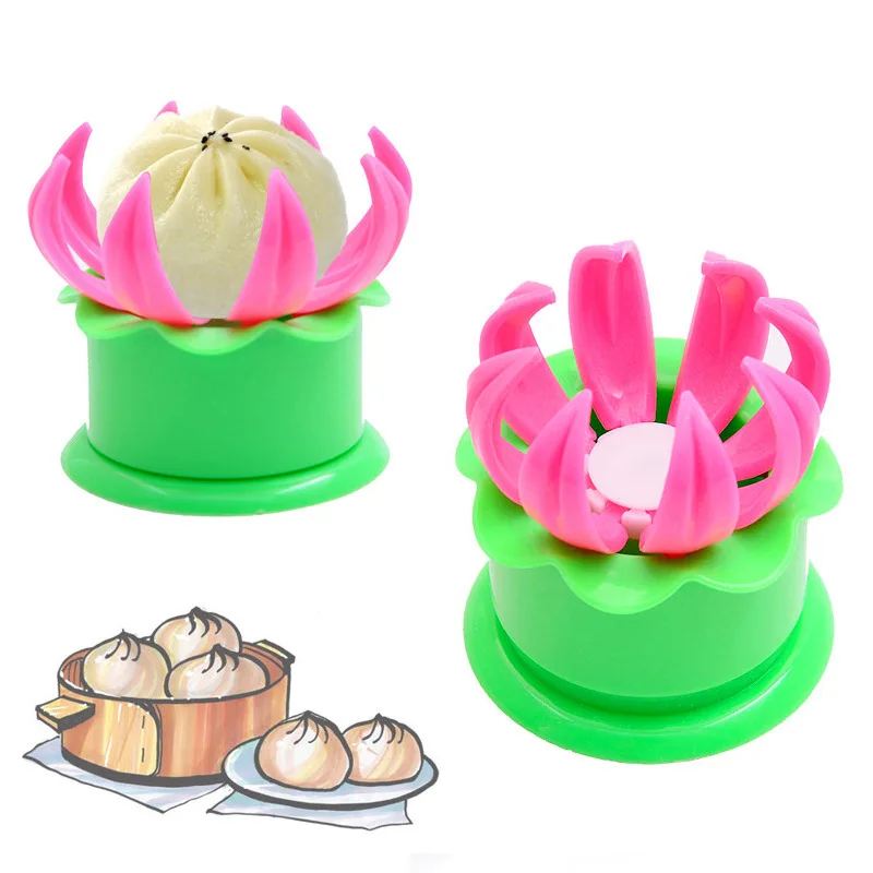 DIY Pastry Pie Dumpling Maker Kitchen Chinese Baozi Mold Baking And Pastry Tool Steamed Stuffed Bun Making Mould Bun Maker New