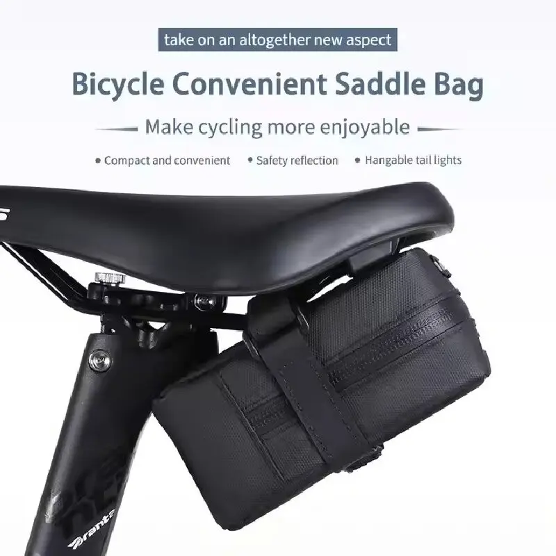 ESLNF Bicycle Under Seat Bag Cycling Mountain Tool Bag Waterproof Road Bike Saddle bag image 5