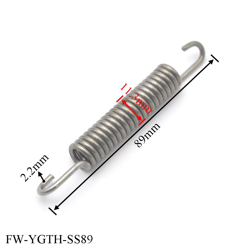 ذراع ممسحة السيارة التوتر الربيع الفولاذ المقاوم للصدأ منع الصدأ الزجاج الأمامي الروك الذراع ملحق سلك الربيع 2.2 مللي متر