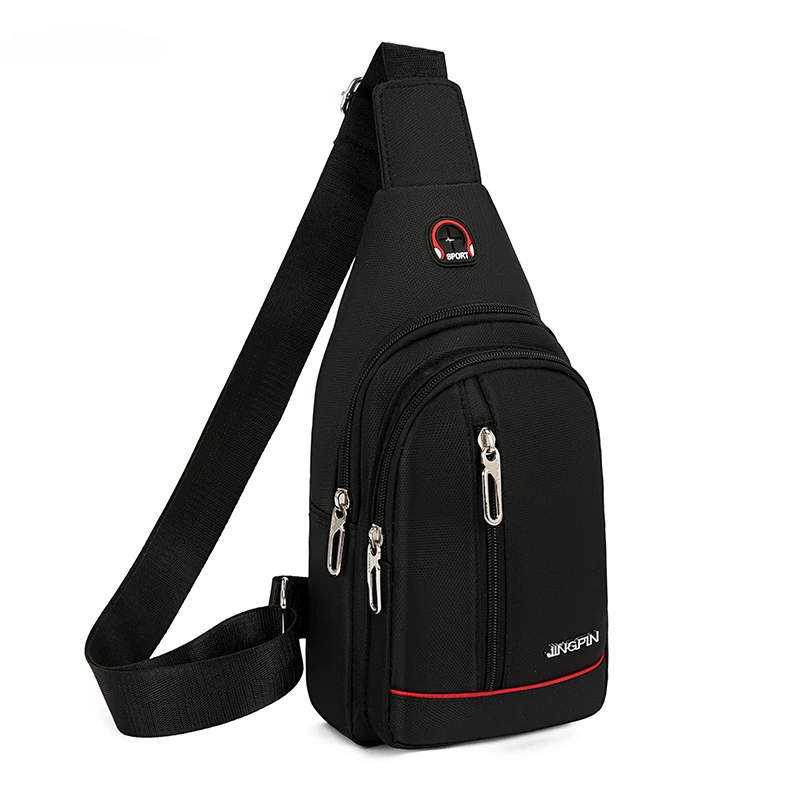 Men's Shoulder Bags Casual Crossbody Bags Travel Chest Bag School Summer Short Trip Messengers Bag